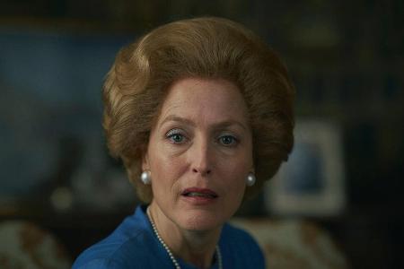 Gillian Anderson als Margaret Thatcher in Gillian Anderson als Margaret Thatcher in
