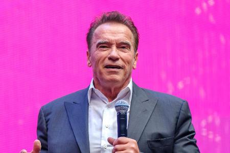 Arnold Schwarzenegger bei einer Veranstaltung vor einem Jahr Arnold Schwarzenegger bei einer Veranstaltung vor einem Jahr