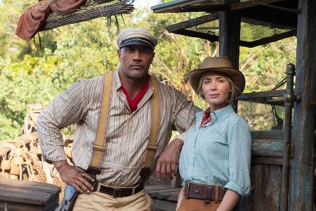 Dwayne Johnson und Emily Blunt in Disneys Dwayne Johnson und Emily Blunt in Disneys