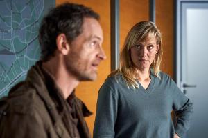 Kommissar Faber (Jörg Hartmann) und Kollegin Bönisch (Anna Schudt) im neuen "Tatort: In der Familie"