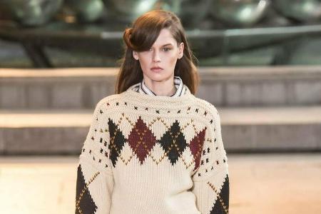 Designerin Isabel Marant setzt auf den Norwegerpullover-Kuschelfaktor Designerin Isabel Marant setzt auf den Norwegerpullover-Kuschelfaktor