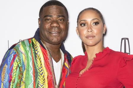 Tracy Morgan und Megan Wollover auf einer Filmpremiere im Jahr 2017.