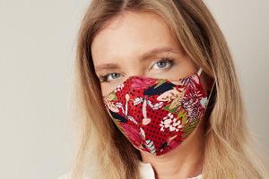 Jette Joop gestaltet Masken für Kinder zum Ausmalen