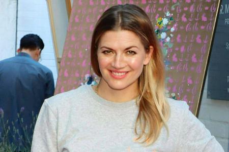 Nina Bott auf einem Event in Hamburg