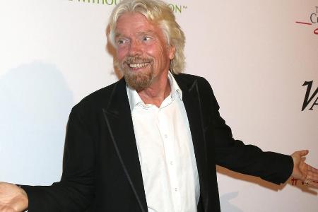 Sir Richard Branson während eines Events in Beverly Hills Sir Richard Branson während eines Events in Beverly Hills