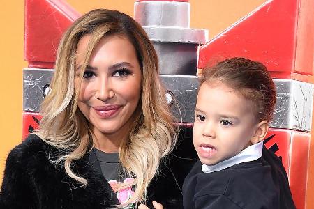 Naya Rivera und ihr Sohn Josey bei einer Filmpremiere im Februar 2019.