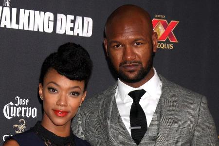 Sonequa Martin-Green mit ihrem Ehemann Kenric Green. Sonequa Martin-Green mit ihrem Ehemann Kenric Green.