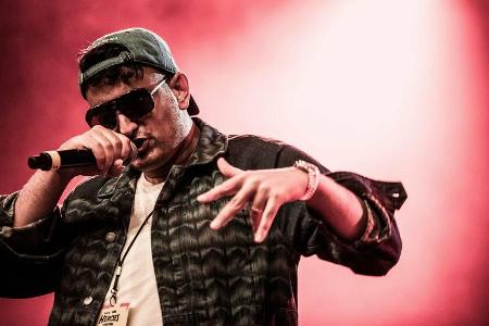 Rapper Haftbefehl wird am Freitag wieder auf der Bühne stehen. Rapper Haftbefehl wird am Freitag wieder auf der Bühne stehen.