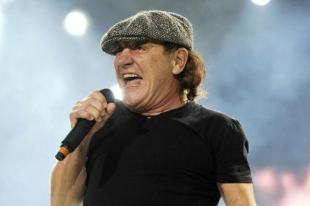 Brian Johnson während eines Auftritts in London Brian Johnson während eines Auftritts in London