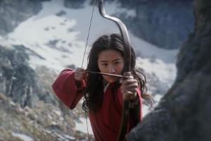 Liu Yifei als furchtlose Mulan Hua