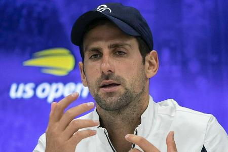 Novak Djokovic wurde von den US Open disqualifiziert. Novak Djokovic wurde von den US Open disqualifiziert.