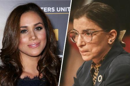 Herzogin Meghan (l.) hat sich zum Tod von Ruth Bader Ginsburg geäußert Herzogin Meghan (l.) hat sich zum Tod von Ruth Bader Ginsburg geäußert