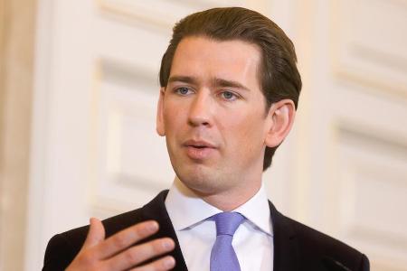 Österreichs Bundeskanzler Sebastian Kurz greift durch Österreichs Bundeskanzler Sebastian Kurz greift durch