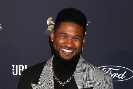 Freut sich auf seine eigene Live-Show in Las Vegas: Usher. Freut sich auf seine eigene Live-Show in Las Vegas: Usher.