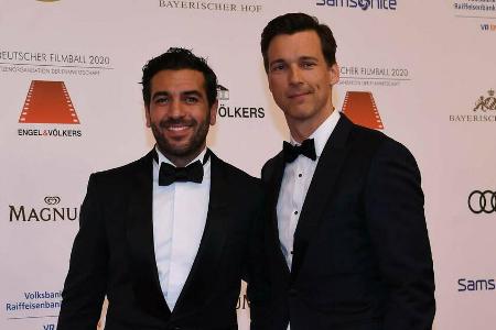 Stars wie Florian David Fitz (r.) und Elyas M'Barek werden im kommenden Jahr nicht über den roten Teppich des Deutschen Film... Stars wie Florian David Fitz (r.) und Elyas M'Barek werden im kommenden Jahr nicht über den roten Teppich des Deutschen Film...