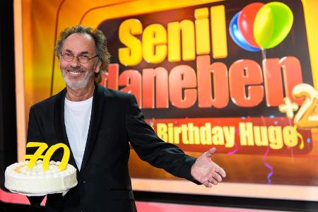 Hugo Egon Balder bekommt eine Geburtstagsshow von Sat.1 spendiert.
