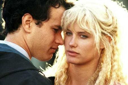 Tom Hanks und Daryl Hannah in Ron Howards Film Tom Hanks und Daryl Hannah in Ron Howards Film