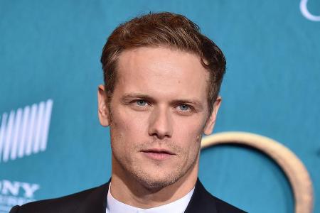 Sam Heughan auf einem Event in Hollywood am Anfang des Jahres Sam Heughan auf einem Event in Hollywood am Anfang des Jahres