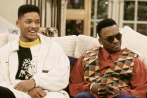 Will Smith (l.) als der "Fresh Prince" und DJ Jazzy Jeff als sein bester Chaoten-Kumpel Jazz in "Der Prinz von Bel-Air"