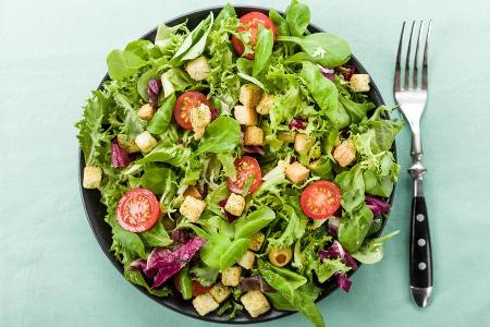 Mit einem frischen Gartensalat macht man im Sommer nichts falsch. Mit einem frischen Gartensalat macht man im Sommer nichts falsch.
