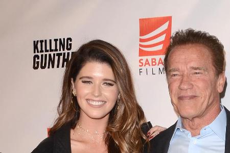 Tochter Katherine machte Arnold Schwarzenegger zum ersten Mal zum Großvater. Tochter Katherine machte Arnold Schwarzenegger zum ersten Mal zum Großvater.