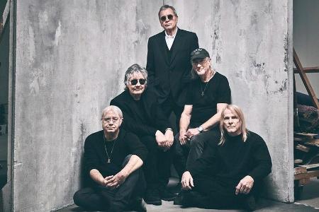 Hard-Rock-Legenden: Deep Purple mit Sänger Ian Gillan (Mitte). Hard-Rock-Legenden: Deep Purple mit Sänger Ian Gillan (Mitte).