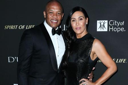 Ein Bild aus besseren Tagen: Nicole Young und Dr. Dre bei einer Veranstaltung 2018 Ein Bild aus besseren Tagen: Nicole Young und Dr. Dre bei einer Veranstaltung 2018