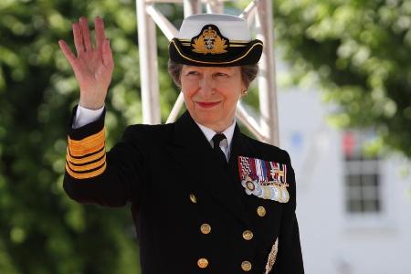 Prinzessin Anne ist die einzige Tochter von Queen Elizabeth II. und Prinz Philip. Prinzessin Anne ist die einzige Tochter von Queen Elizabeth II. und Prinz Philip.