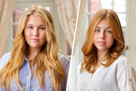 Neue Bilder zeigen, wie erwachsen die Prinzessinnen Amalia (links) und Alexia geworden sind. Neue Bilder zeigen, wie erwachsen die Prinzessinnen Amalia (links) und Alexia geworden sind.