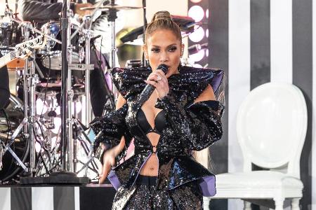 Jennifer Lopez während eines Auftritts im vergangenen Jahr Jennifer Lopez während eines Auftritts im vergangenen Jahr
