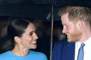 Prinz Harry und Herzogin Meghan strahlten bei einem ihrer letzten Auftritte in London.