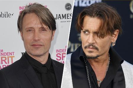 Mads Mikkelsen hat Johnny Depp nur Mads Mikkelsen hat Johnny Depp nur