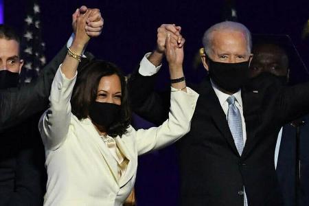 Kamala Harris und Joe Biden sind die 