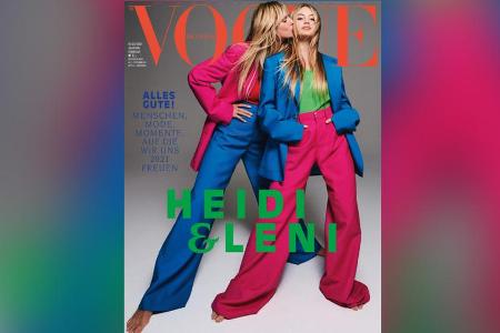 Heidi und Leni Klum zieren das Cover der deutschen Heidi und Leni Klum zieren das Cover der deutschen
