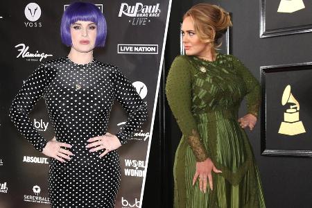 Kelly Osbourne und Adele haben eine tolle Transformation hingelegt. Kelly Osbourne und Adele haben eine tolle Transformation hingelegt.