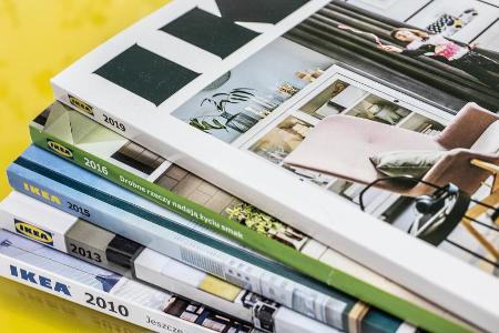 Ikea-Kataloge werden ab sofort nicht mehr produziert. Ikea-Kataloge werden ab sofort nicht mehr produziert.