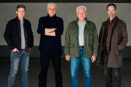 Ferdinand Hofer, Udo Wachtveitl, Miroslav Nemec und Jörg Hartmann im zweiten Teil der Ferdinand Hofer, Udo Wachtveitl, Miroslav Nemec und Jörg Hartmann im zweiten Teil der