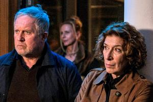 Harald Krassnitzer und Adele Neuhauser im neuen "Tatort: Unten" aus Wien.