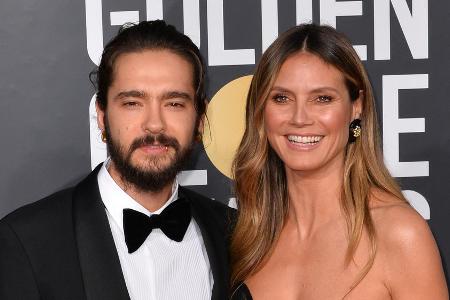 Heidi Klum und Tom Kaulitz auf dem roten Teppich.