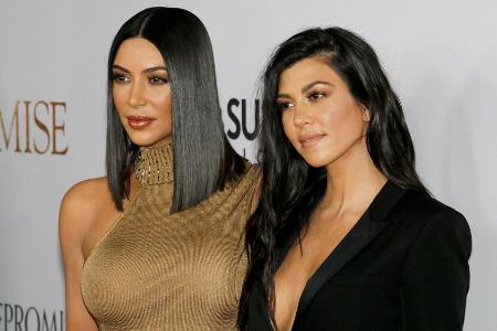 Kim Kardashian West und Kourtney Kardashian