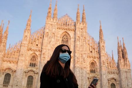 Coronavirus in Italien: Die Modemetropole Mailand ist stark betroffen Coronavirus in Italien: Die Modemetropole Mailand ist stark betroffen