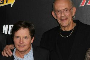 Poker-Reunion der Kultfilm-Stars Michael J. Fox und Christopher Lloyd