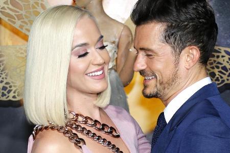 Katy Perry und Orlando Bloom freuen sich auf das erste gemeinsame Kind