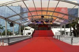 Der Eingang zum Film-Festivalpalast in Cannes