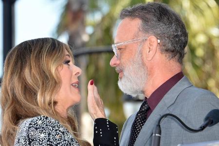 Rita Wilson und Tom Hanks bei einem gemeinsamen Auftritt in Los Angeles Rita Wilson und Tom Hanks bei einem gemeinsamen Auftritt in Los Angeles
