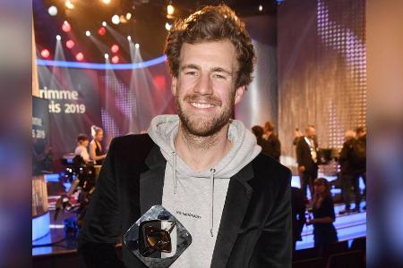 Comedian Luke Mockridge bei der 55. Verleihung des Grimme Preises 2019 Comedian Luke Mockridge bei der 55. Verleihung des Grimme Preises 2019