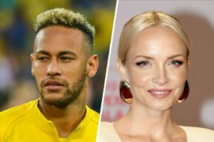 Janin Ullmann und Neymar: Nur ziemlich beste Tribünenfreunde?