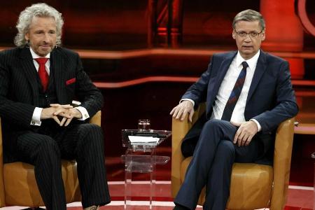 Werden sich bald virtuell mit Oliver Pocher austauschen: Thomas Gottschalk (l.) und Günther Jauch Werden sich bald virtuell mit Oliver Pocher austauschen: Thomas Gottschalk (l.) und Günther Jauch