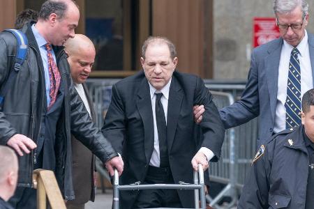 Harvey Weinstein wird am 11. März das Strafmaß seiner Verurteilung erfahren. Harvey Weinstein wird am 11. März das Strafmaß seiner Verurteilung erfahren.
