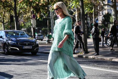 Model Jeanette Friis Madsen am Rande der Fashion Week in Paris Model Jeanette Friis Madsen am Rande der Fashion Week in Paris